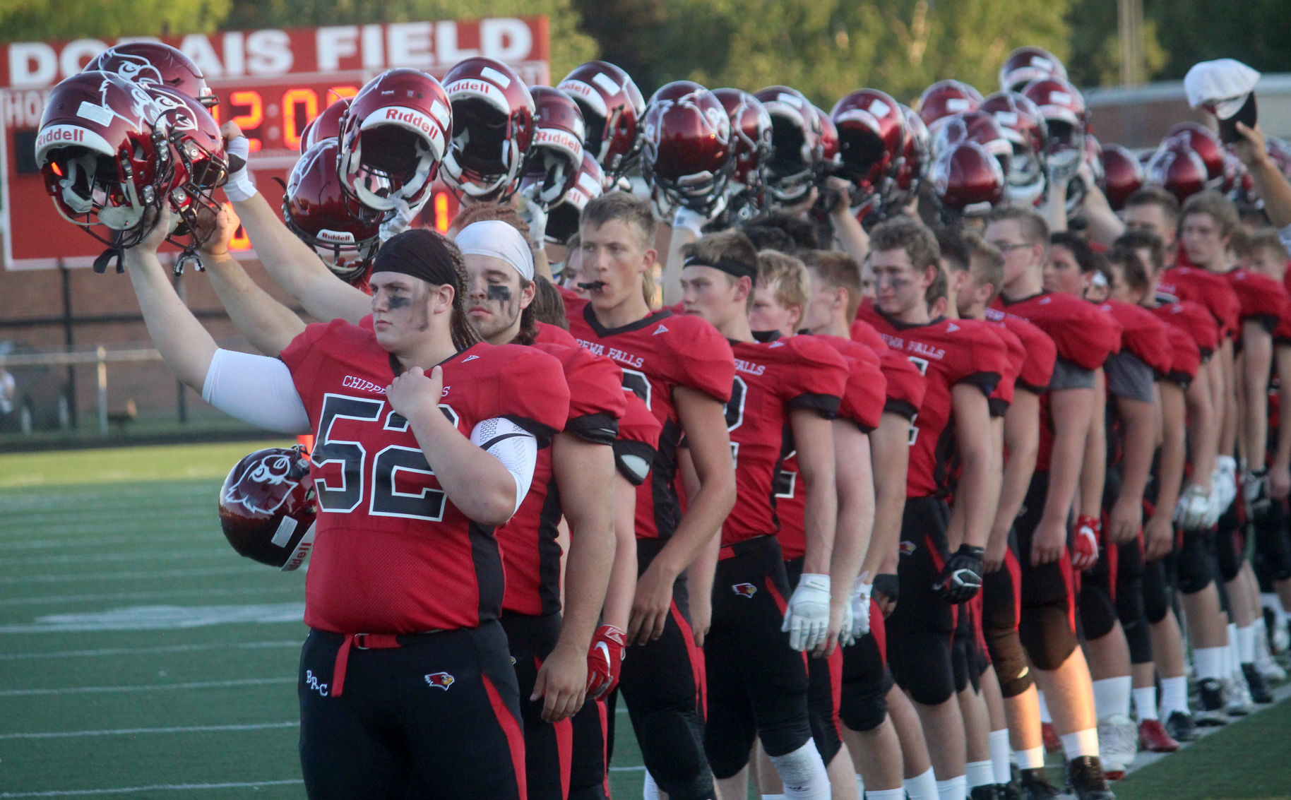 Rice Lake at Chi-Hi football 9-7-18